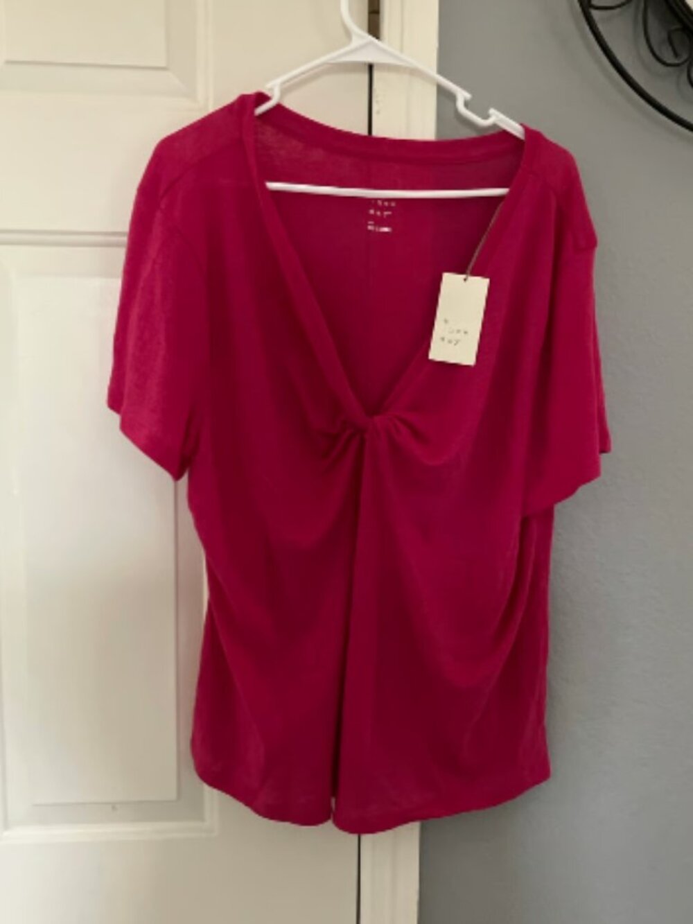 NWT A New Day Brand Bright Pink T-shirt Size 2X
